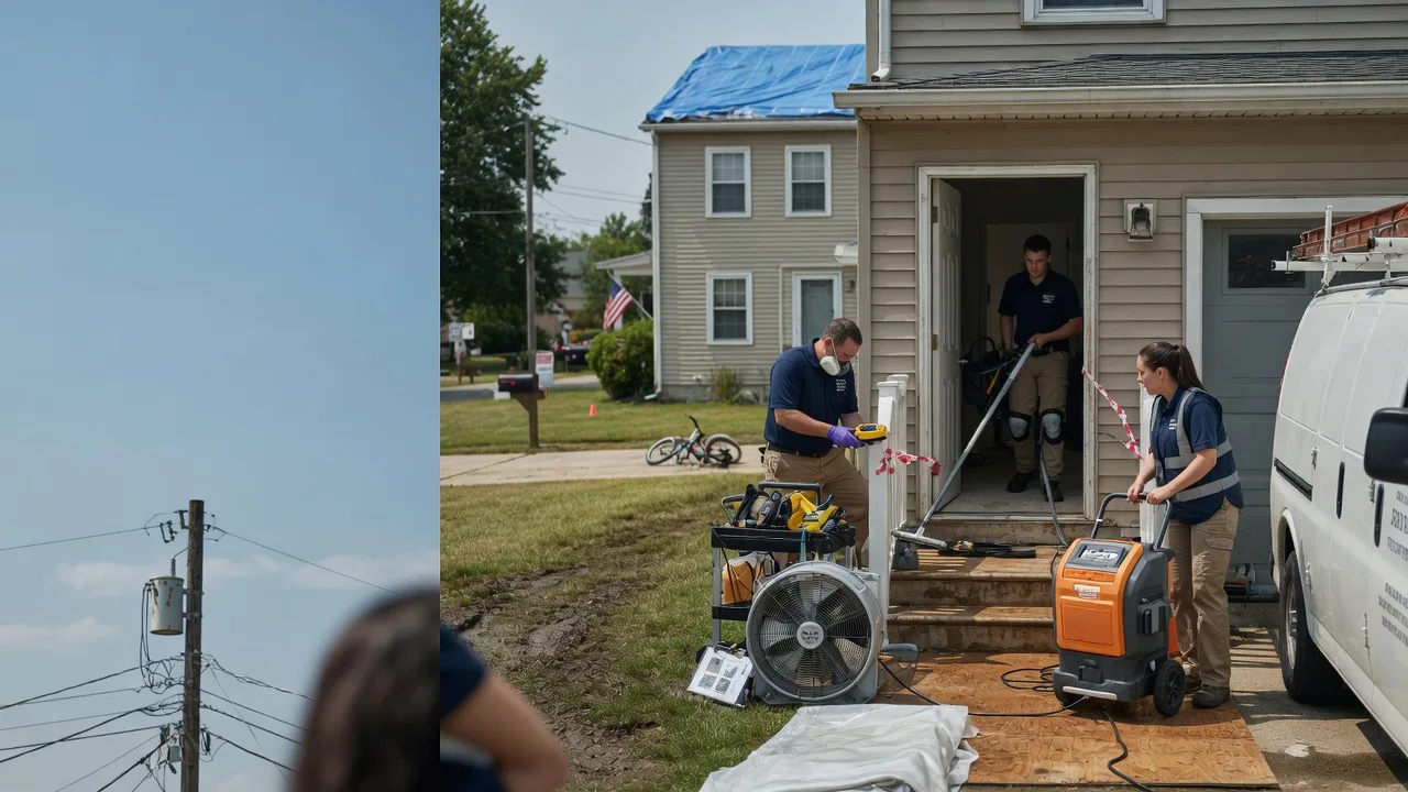 Water Damage Repair in Cannon Ball, ND near me